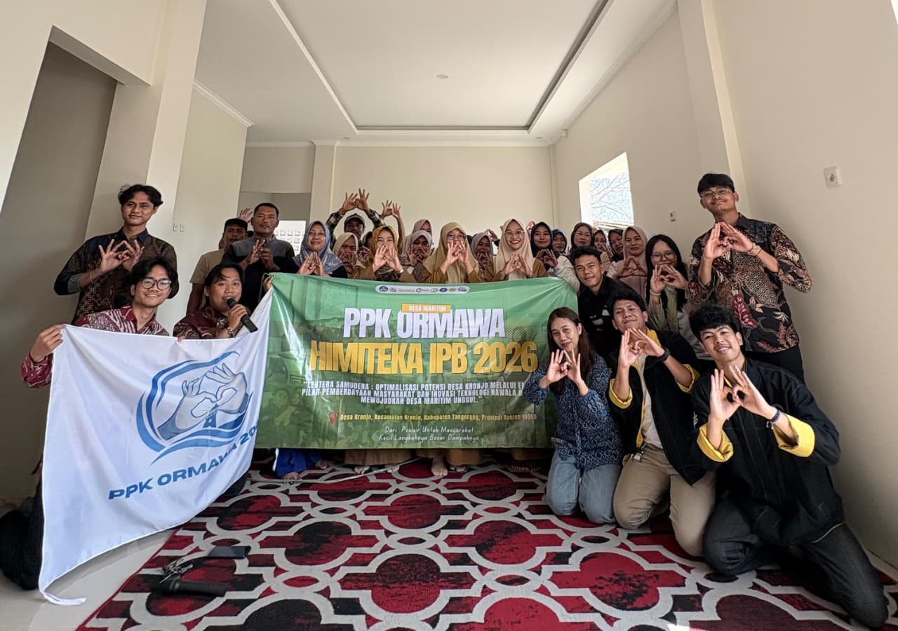 Mahasiswa IPB Gelar Lokakarya Lentera Samudera di Kronjo